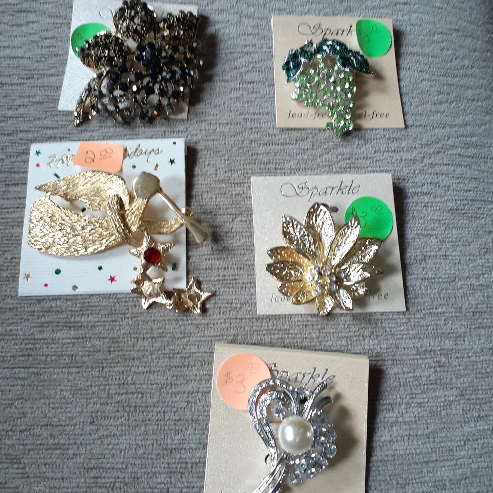 Rhinestone Pins
